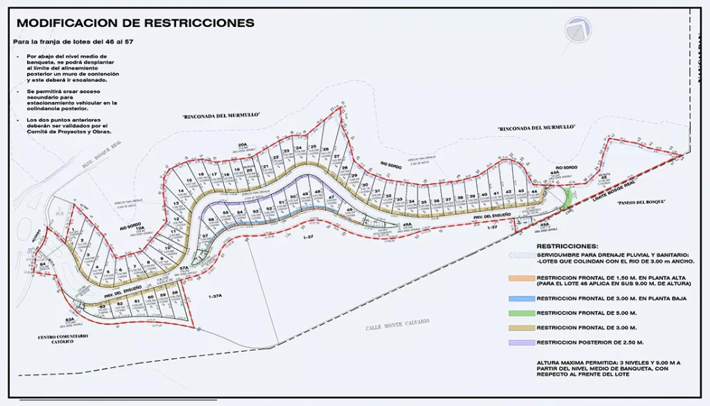 plano de lotes el ensueño