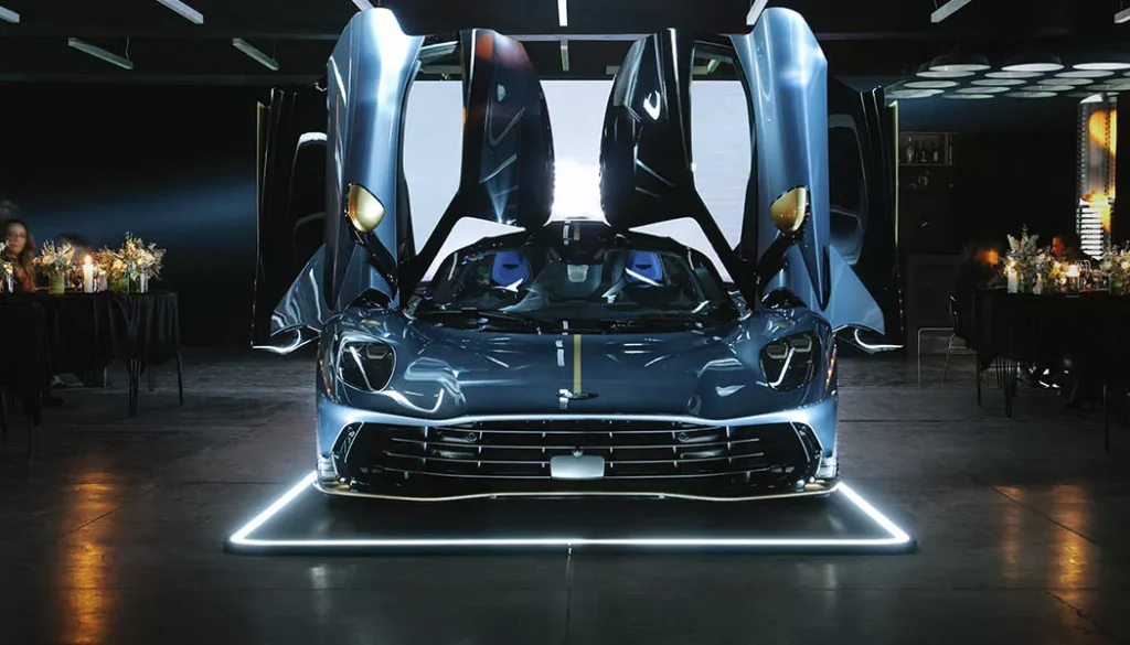 Auto de lujo Híbrido Aston Martin