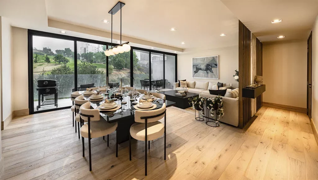 Optimizar espacios en departamentos modernos de bosque real